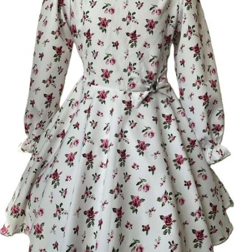 Платье Safi (122-140) S30 white (деми) Safi S30 white