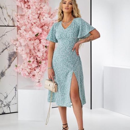 Платье Deliv (S-XL) 563-1 mint (лето) Deliv 563-1 mint