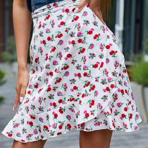 Юбка Deliv (S-XL) 65 white (лето) Deliv 65 white