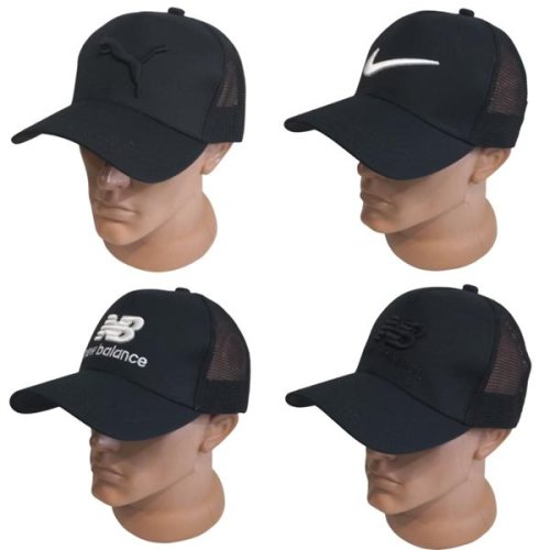 Кепка Mabi (56-60) 0766 black (лето) Mabi 0766 black