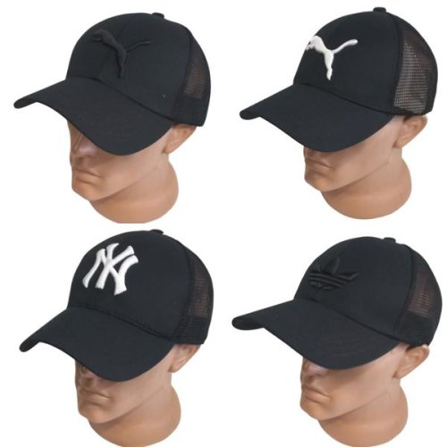 Кепка Mabi (56-60) 0768 black (лето) Mabi 0768 black