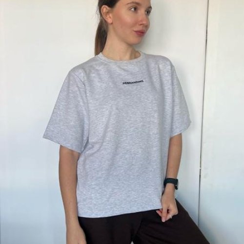 Футболка FSN (44-46) 07171 grey (лето) FSN 07171 grey