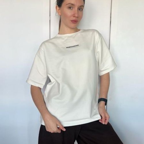 Футболка FSN (44-46) 07171 milk (лето) FSN 07171 milk