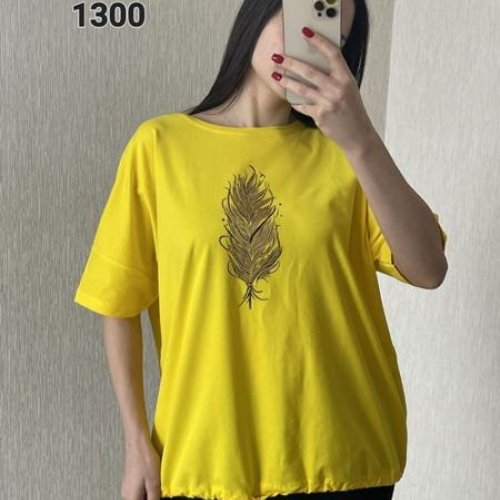 Футболка FSN (52-58) 1300 yellow (лето) FSN 1300 yellow