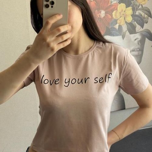 Футболка FSN (42-48) 2465 beige (лето) FSN 2465 beige