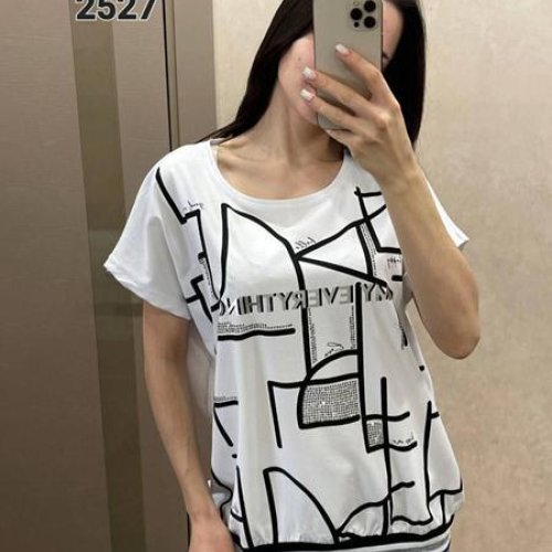 Футболка FSN (52-58) 2527 white (лето) FSN 2527 white