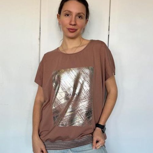 Футболка FSN (50-56) 2731 brown (лето) FSN 2731 brown
