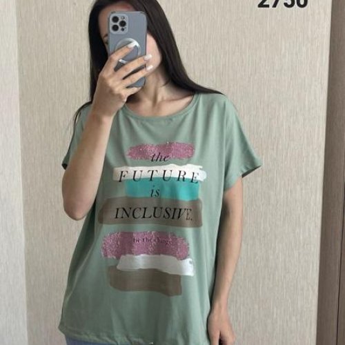 Футболка FSN (48-54) 2750 mint (лето) FSN 2750 mint