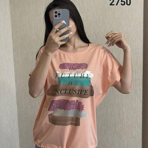 Футболка FSN (48-54) 2750 peach (лето) FSN 2750 peach