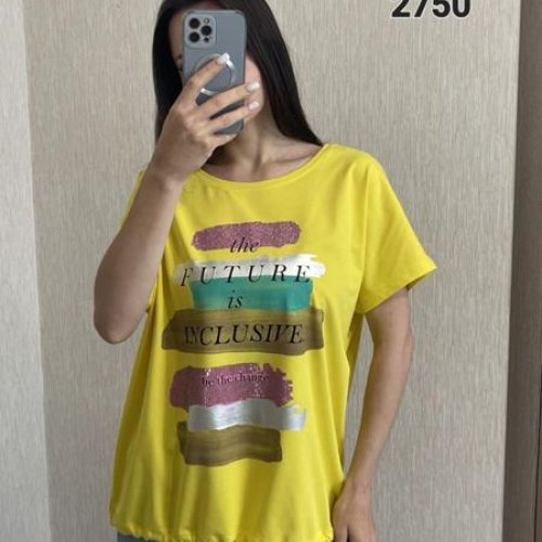 Футболка FSN (48-54) 2750 yellow (лето) FSN 2750 yellow