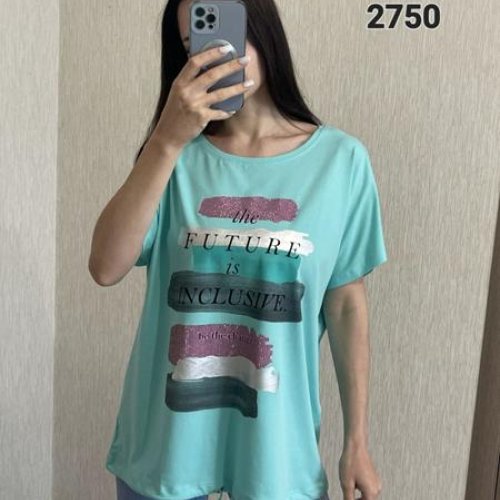 Футболка FSN (48-54) 2750-1 l.blue (лето) FSN 2750-1 l.blue