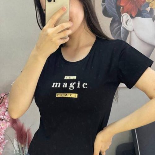 Футболка FSN (42-48) 3051 black (лето) FSN 3051 black