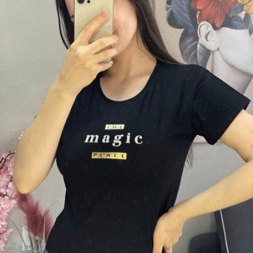 Футболка FSN (42-48) 3051 blak (лето) FSN 3051 blak