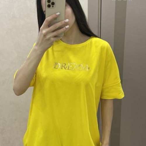 Футболка FSN (54-60) 3606 yellow (лето) FSN 3606 yellow