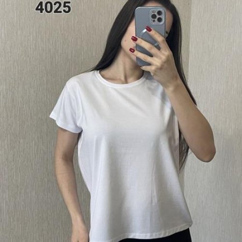 Футболка FSN (48-54) 4025 white (лето) FSN 4025 white