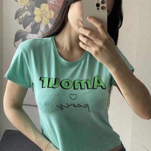 Футболка FSN (42-48) 6316 mint (лето) FSN 6316 mint