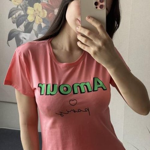 Футболка FSN (42-48) 6316 peach (лето) FSN 6316 peach