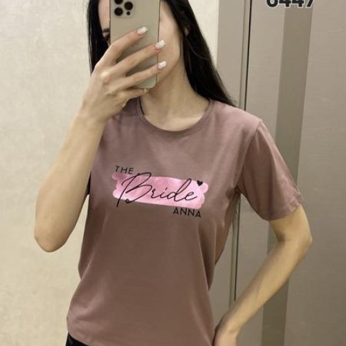 Футболка FSN (42-48) 6447 brown (лето) FSN 6447 brown