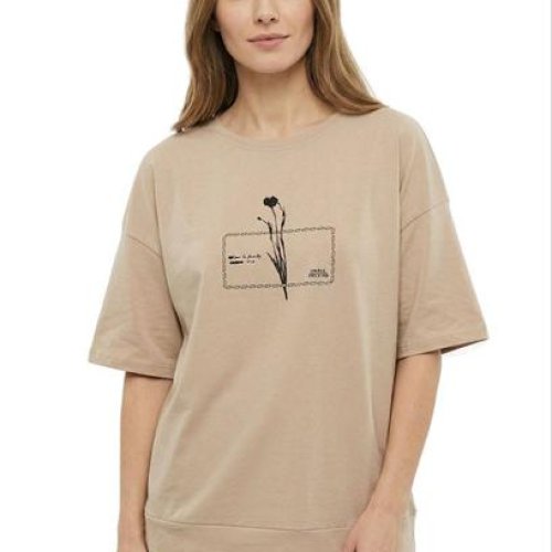 Футболка FSN (50-54) 6518 beige (лето) FSN 6518 beige