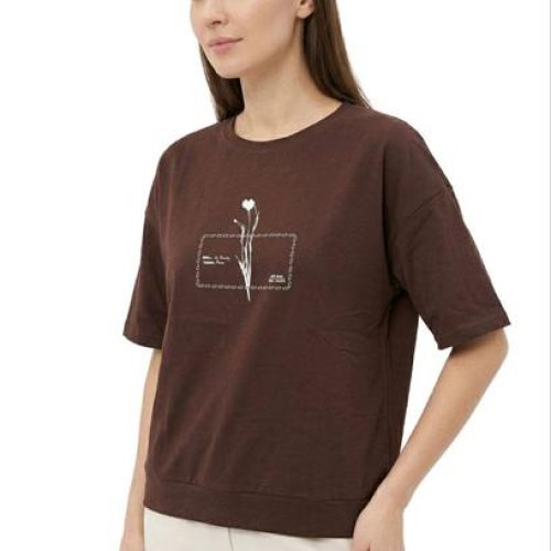 Футболка FSN (50-54) 6518 brown (лето) FSN 6518 brown