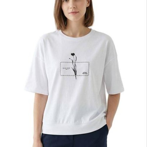 Футболка FSN (50-54) 6518 white (лето) FSN 6518 white