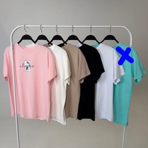 Футболка FSN (48-54) 6524 milk (лето) FSN 6524 milk