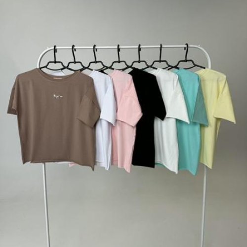 Футболка FSN (44-50) 6525 pink (лето) FSN 6525 pink