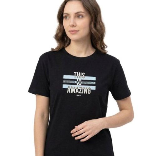 Футболка FSN (46-52) 6533 black (лето) FSN 6533 black