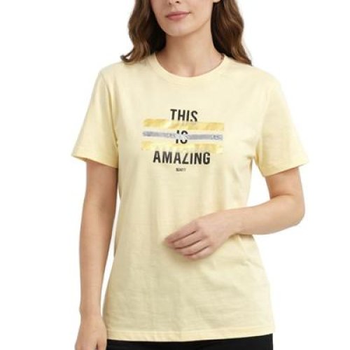 Футболка FSN (46-52) 6533 yellow (лето) FSN 6533 yellow