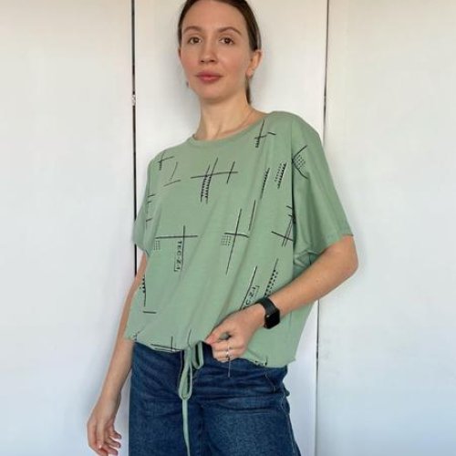 Футболка FSN (M-L) 6535 mint (лето) FSN 6535 mint