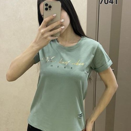 Футболка FSN (42-48) 7041-1 mint (лето) FSN 7041-1 mint