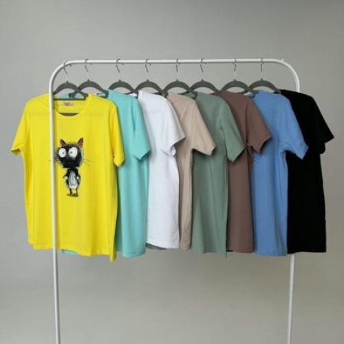 Футболка FSN (46-52) 7138 l.blue (лето) FSN 7138 l.blue