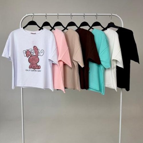 Футболка FSN (44-50) 7178 black (лето) FSN 7178 black