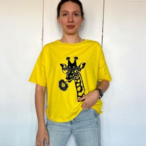 Футболка FSN (44-50) 7189 yellow (лето) FSN 7189 yellow