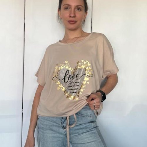 Футболка FSN (56-62) 7195 beige (лето) FSN 7195 beige