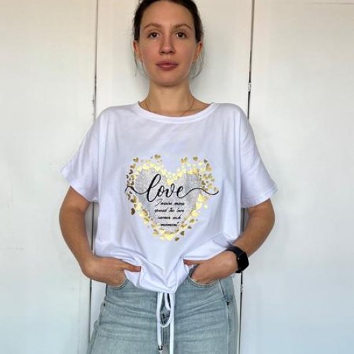 Футболка FSN (56-62) 7195 white (лето) FSN 7195 white