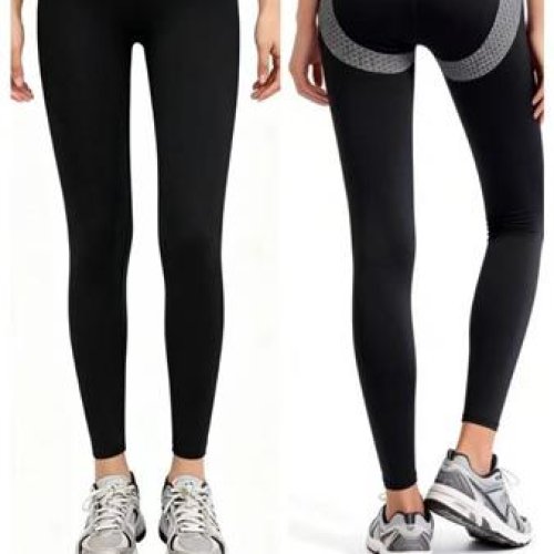 Лосины АнЯ (XS-3XL) 7015-1 black (деми) АнЯ 7015-1 black