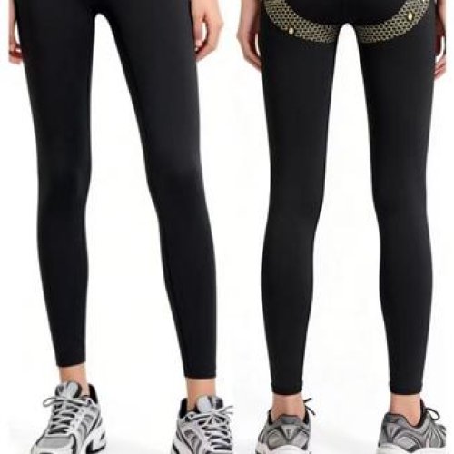 Лосины АнЯ (XS-3XL) 7015-2 black (деми) АнЯ 7015-2 black