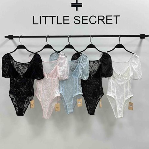 Боди Little Secret (one size) 1932-1 white (лето) Little Secret 1932-1 white