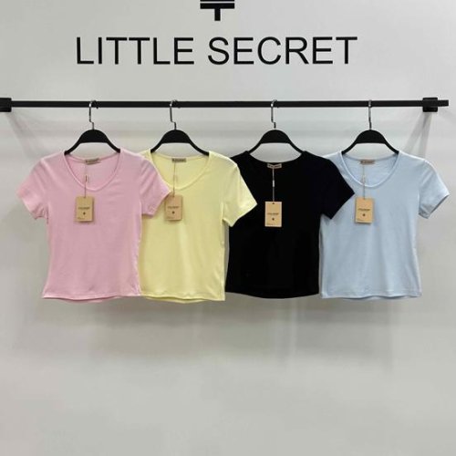 Футболка Little Secret (one size) 2161-6 black (лето) Little Secret 2161-6 black