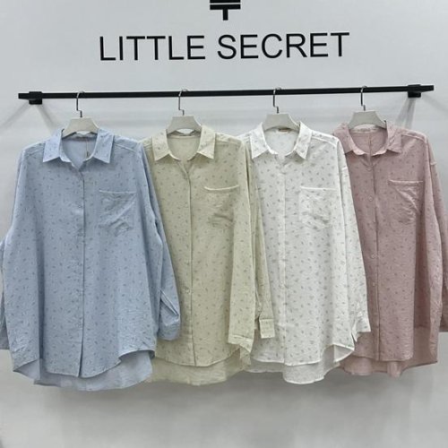 Рубашка Little Secret (one size) 3377 yellow (деми) Little Secret 3377 yellow