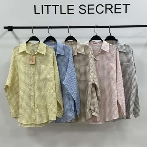 Рубашка Little Secret (one size) 3706 grey (деми) Little Secret 3706 grey