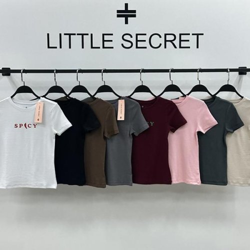 Футболка Little Secret (S-L) 500078 brown (лето) Little Secret 500078 brown