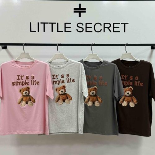 Футболка Little Secret (one size) 500550 d.grey (лето) Little Secret 500550 d.grey