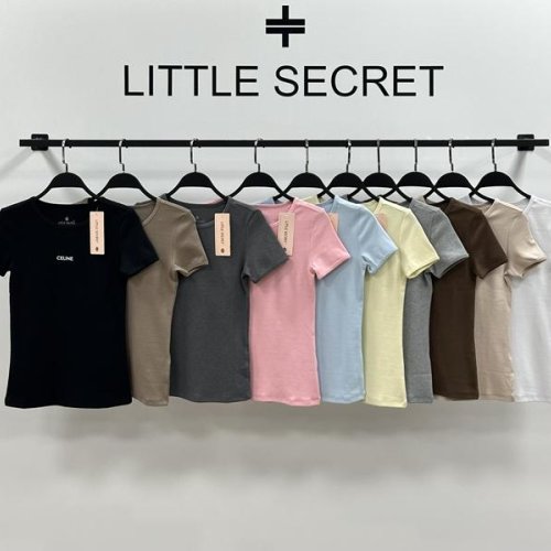 Футболка Little Secret (S-L) 600111 black (лето) Little Secret 600111 black