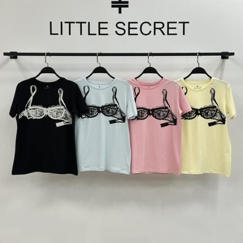 Футболка Little Secret (S-L) 600121 l.blue (лето) Little Secret 600121 l.blue