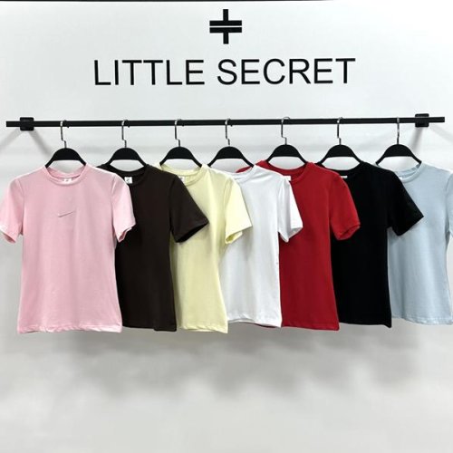 Футболка Little Secret (S-L) D10 black (лето) Little Secret D10 black