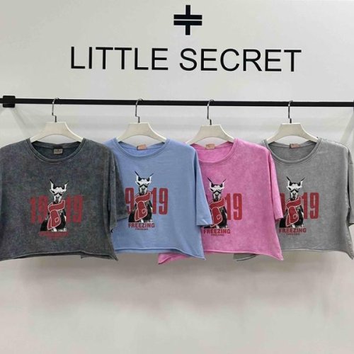 Топ Little Secret (one size) TR0020 d.grey (лето) Little Secret TR0020 d.grey