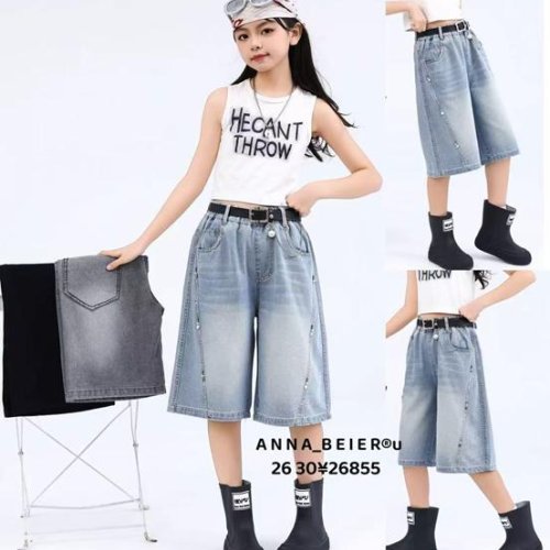 Шорты Delfinka (26-30) 26855 l.blue (лето) Delfinka 26855 l.blue