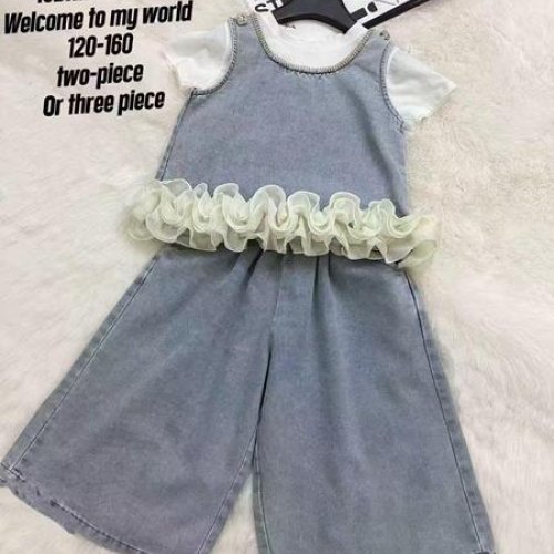 Костюм Delfinka (120-160) 6566 grey (лето) Delfinka 6566 grey